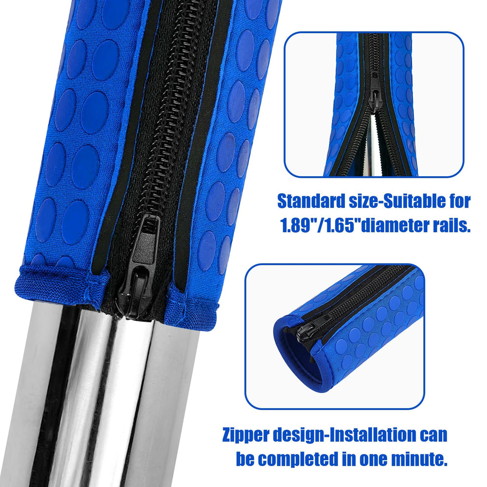 KETNET Pool Handrail Cover in outdoor pool setting