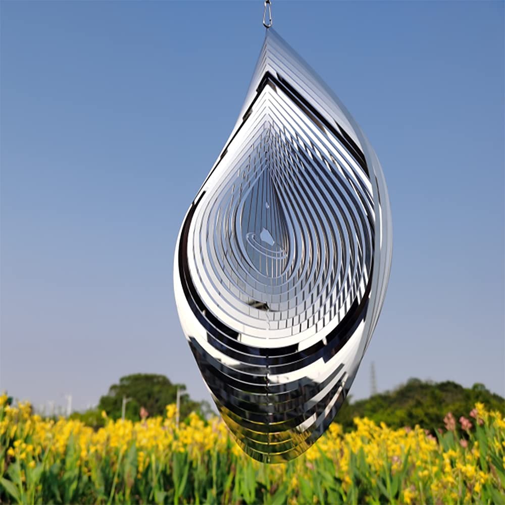 Kexsscai wind spinner viewed from the side