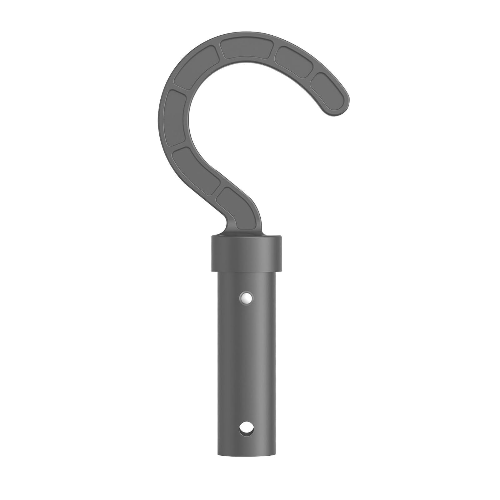 Keyrank Pool Cleaner Hook gray front view