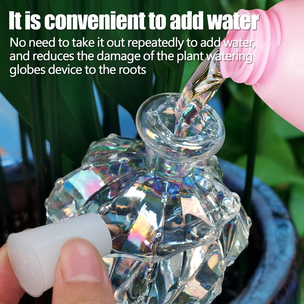 KGCCIZI watering globe in a plant pot