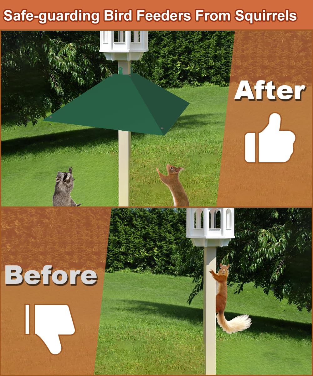 Khordin Metal Squirrel Baffle detailed instructions booklet