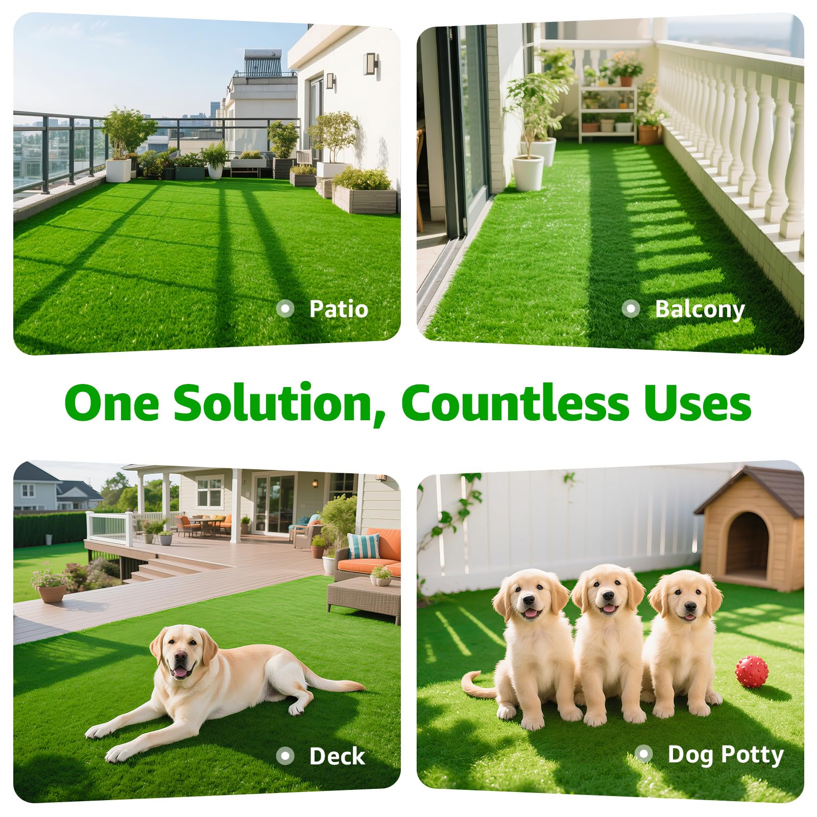 Kids playing on PICK FOR LIFE artificial grass turf
