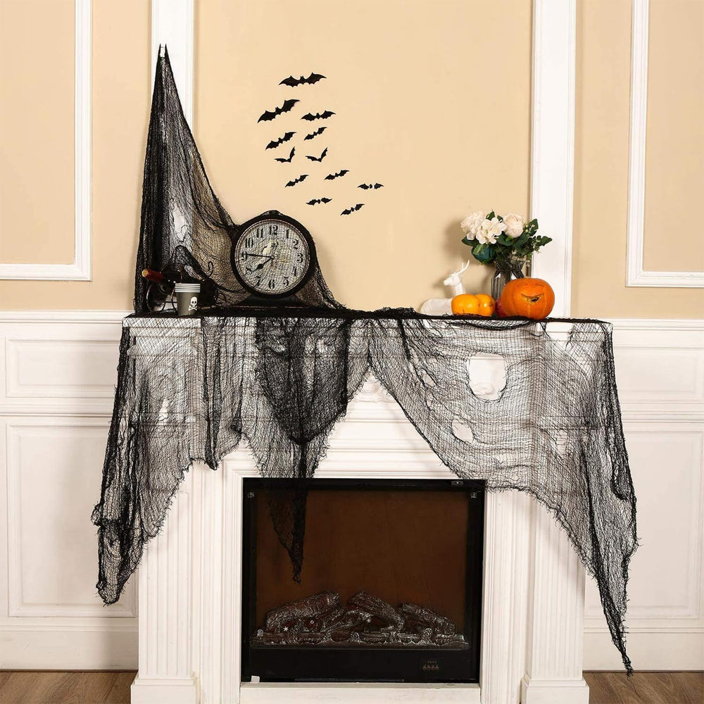 Kijamilee Creepy Cloth on a Halloween-themed table