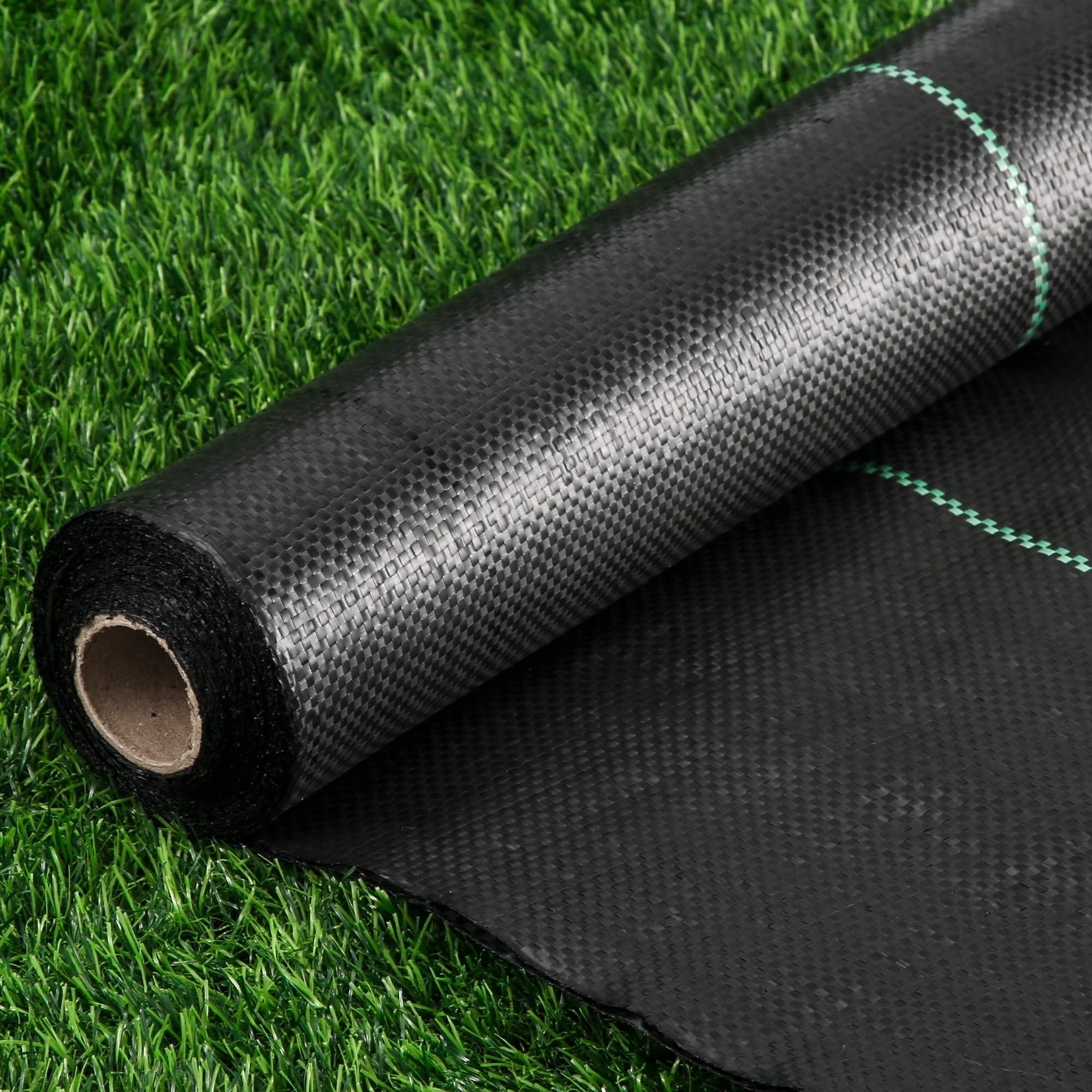 Kijamilee weed barrier fabric roll 2.6FT x 200FT