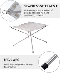 Kikerike Portable Outdoor Fire Pit assembled view