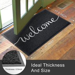 KILOCOCO Welcome Mat in outdoor setting