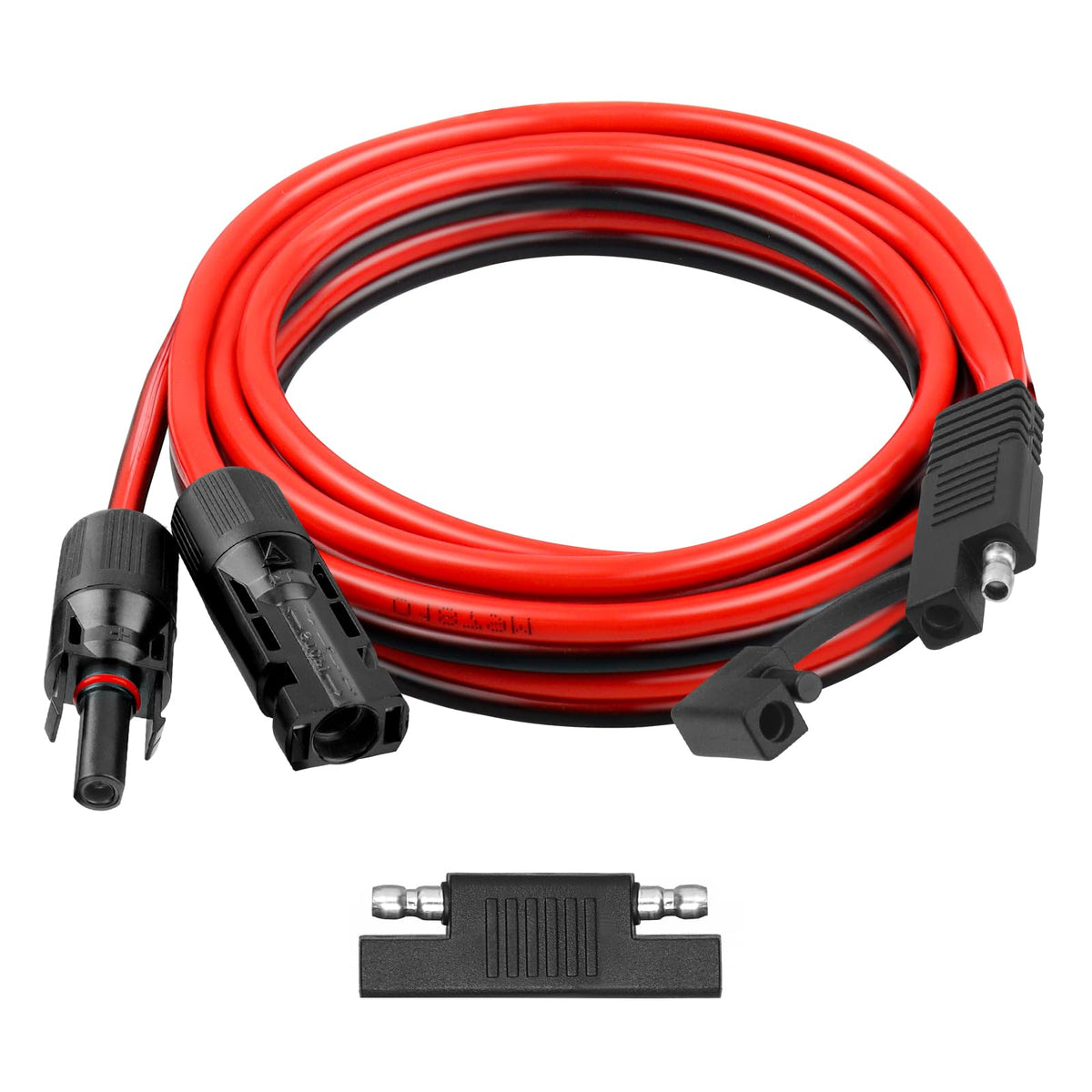 Kimbluth 10AWG Solar Panel to SAE Adapter Cable front view