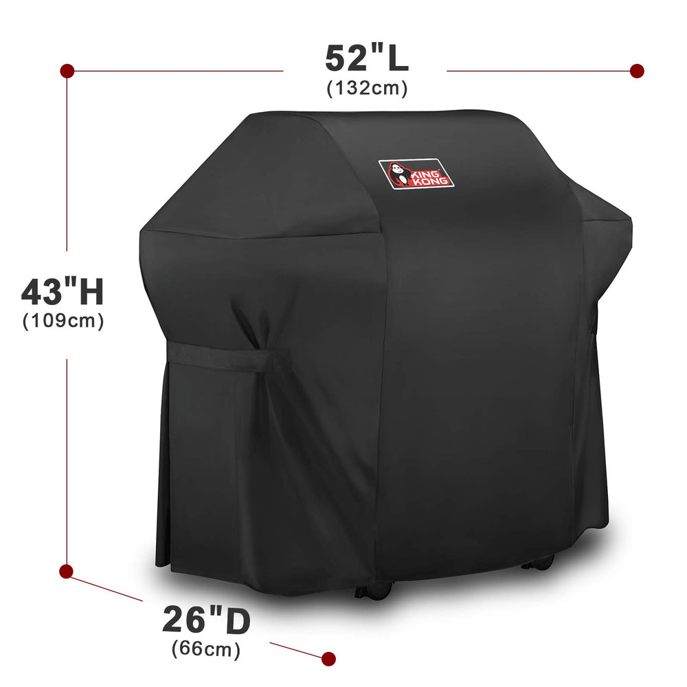 Kingkong Grill Cover for Weber Spirit 200/300 Series side view
