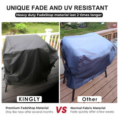 Kingly Griddle Cover side view with air vents