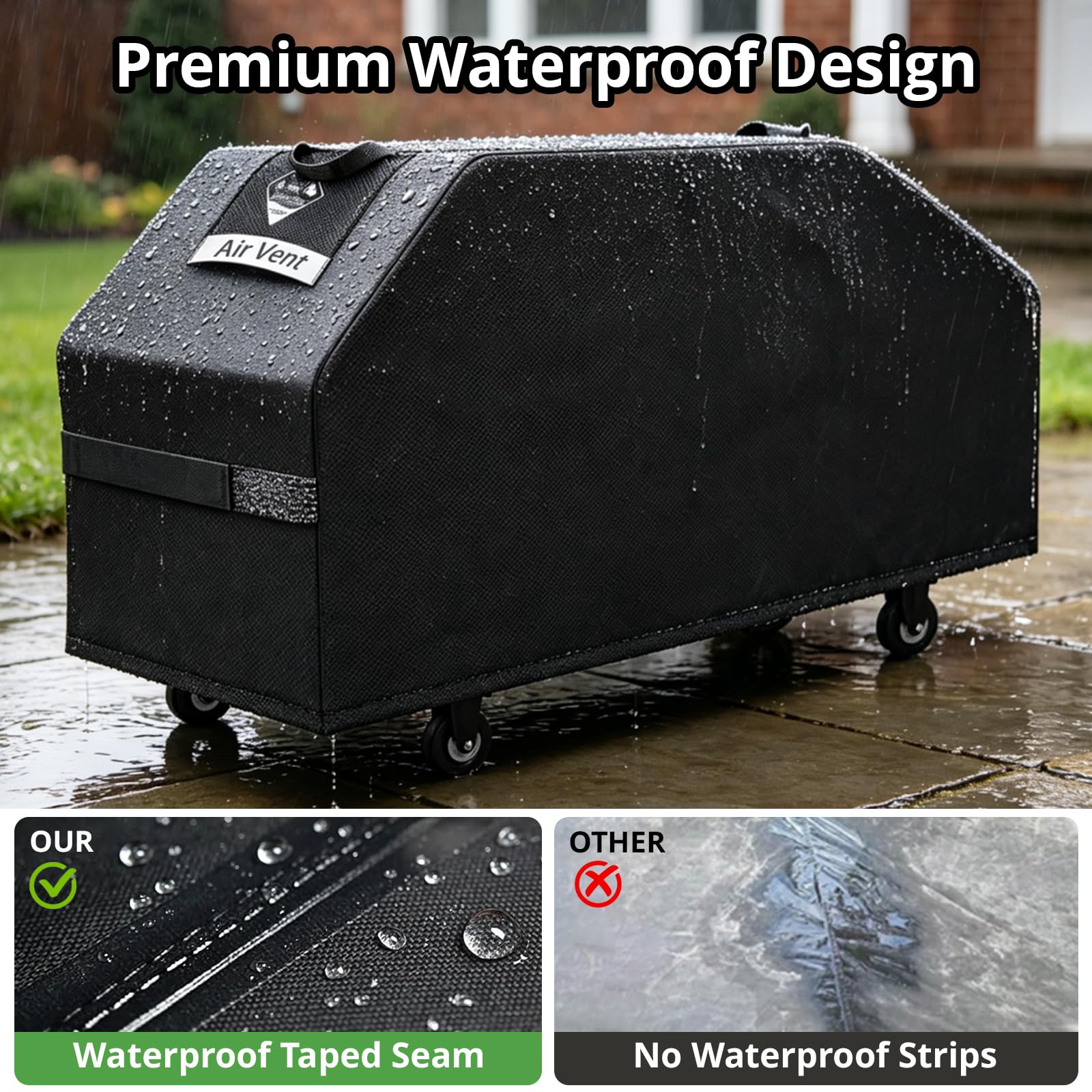 Kingly Griddle Cover waterproof material detail