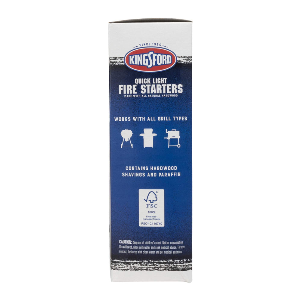 Kingsford Fire Starter Rolls used for a campfire setup