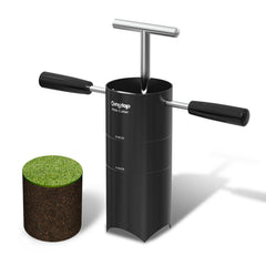 KINGTOP Golf Hole Cutter front view with detachable handle