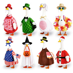 Kinhzrude Porch Goose Outfits 8 seasonal costumes front view