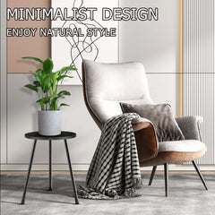 KINNARY plant stand with plant pot on top