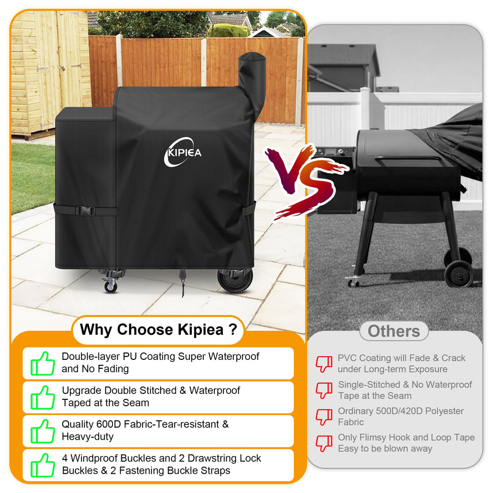 Kipiea grill cover dimensions measurement guide