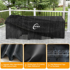 Kipiea heavy-duty patio cover side view