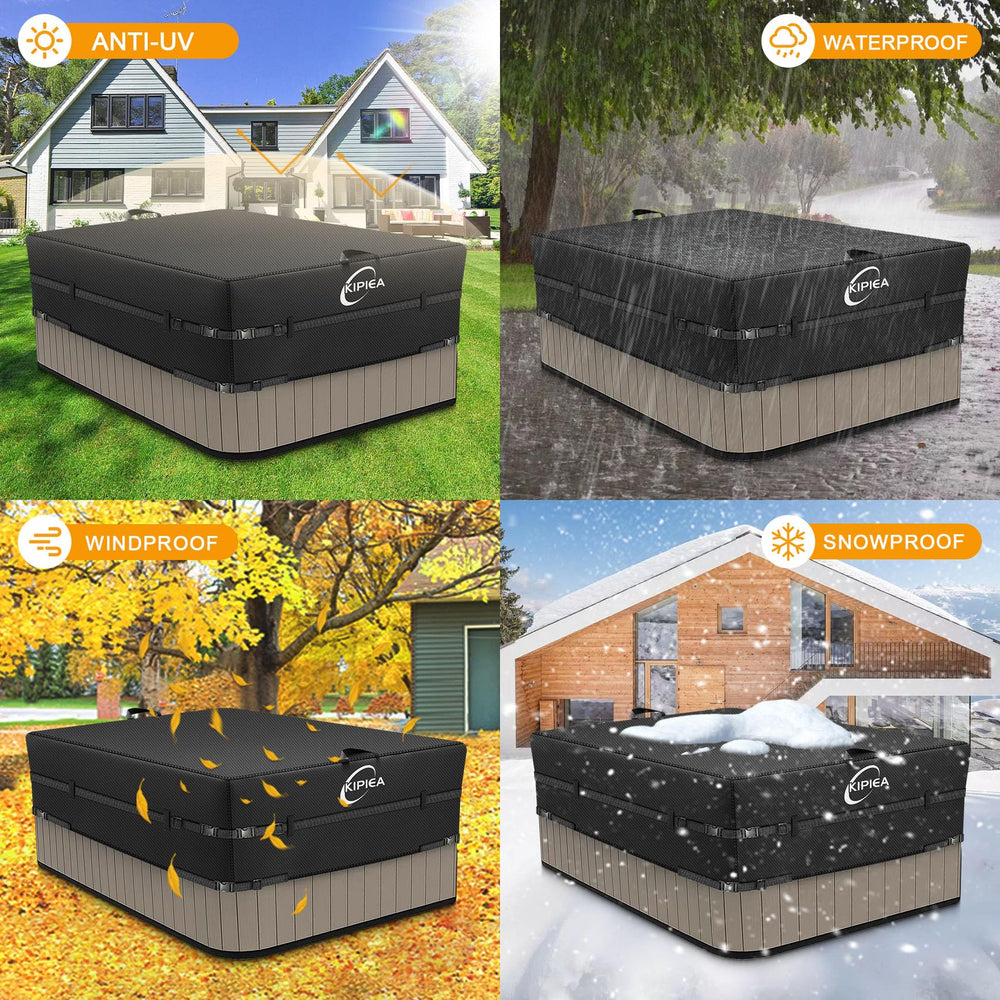 Kipiea Hot Tub Cover in outdoor setting