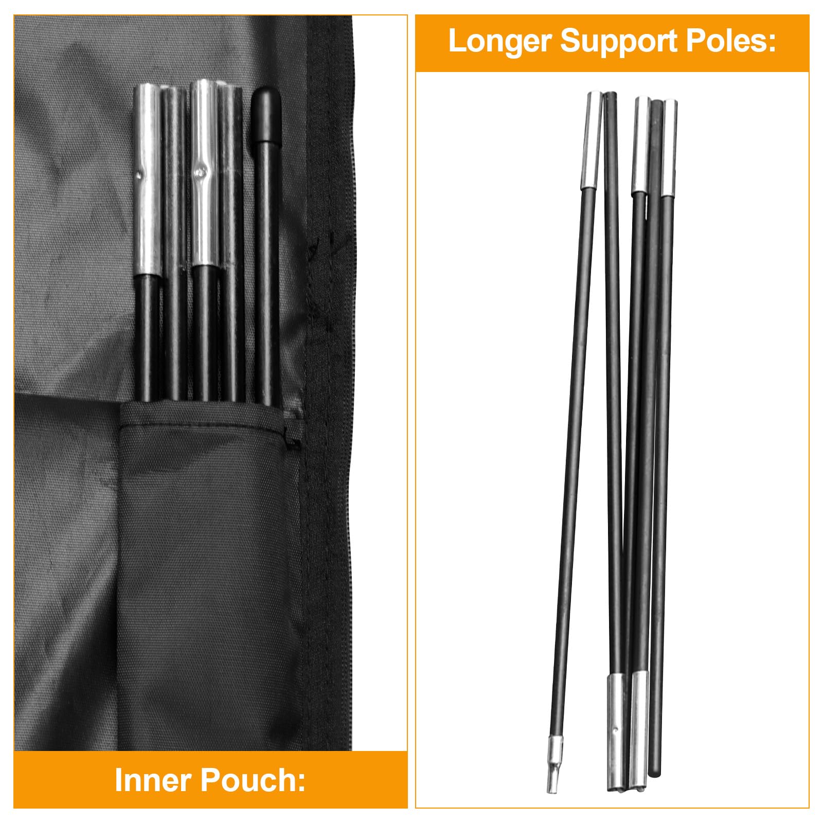 Kipiea patio umbrella cover displayed in outdoor setting