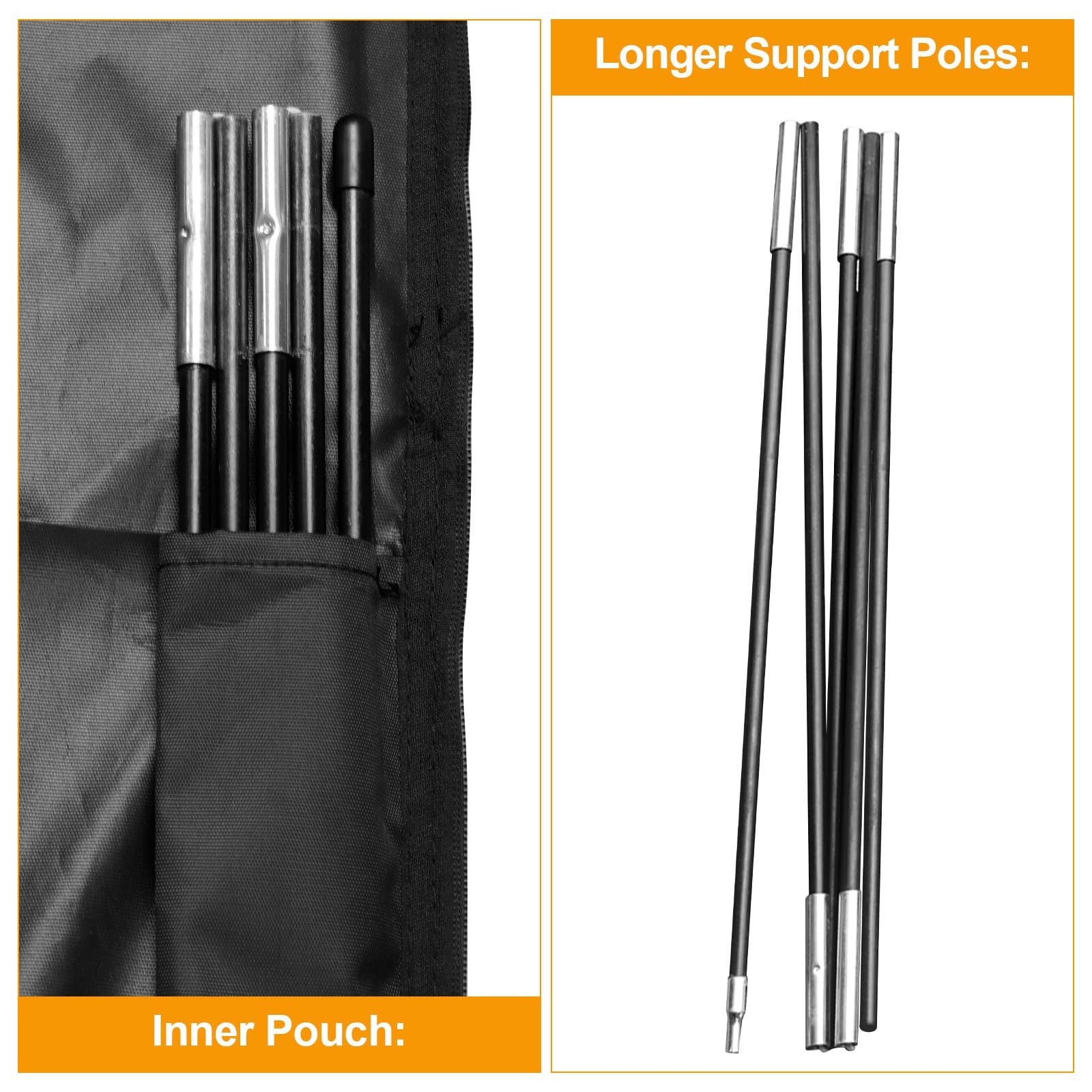 Kipiea umbrella cover in storage bag