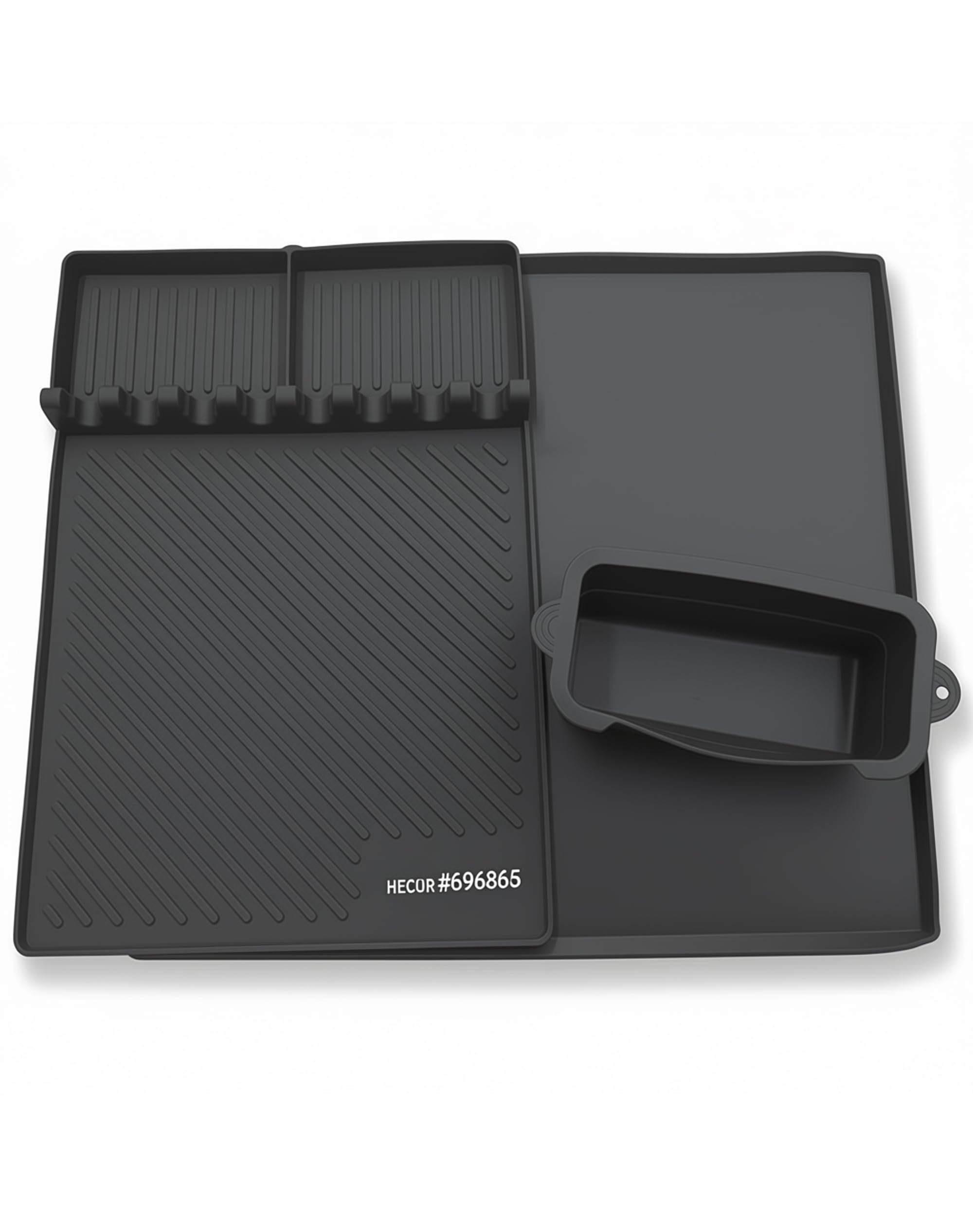 Kitchen Perfection Griddle Accessories Kit with silicone cover and grease cup liners