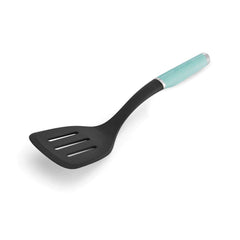 KitchenAid Slotted Turner Aqua Sky with ergonomic handle