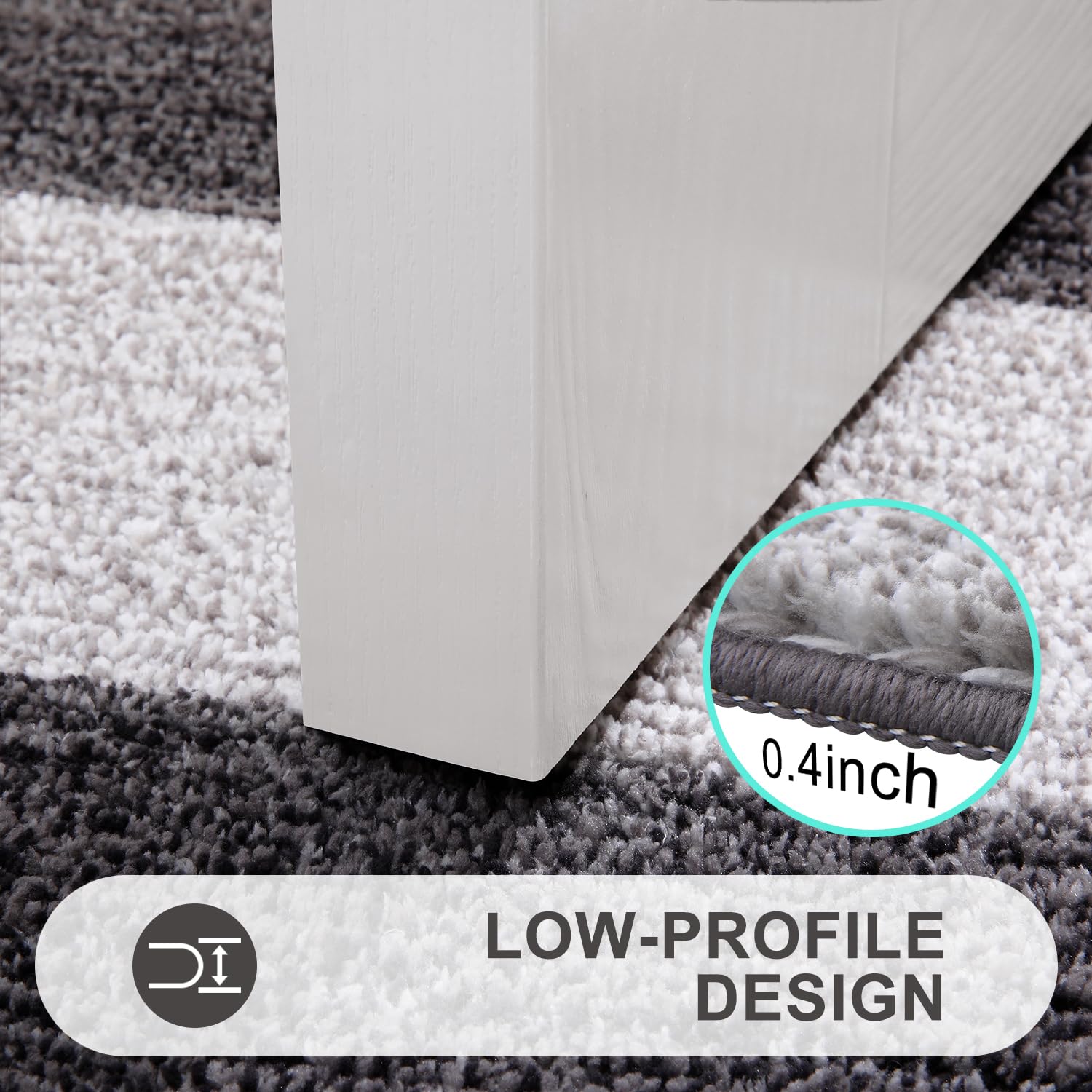 Kitinjoy 34x21 doormat displayed outdoors