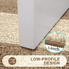 Kitinjoy door mat highlighting non-slip rubber backing