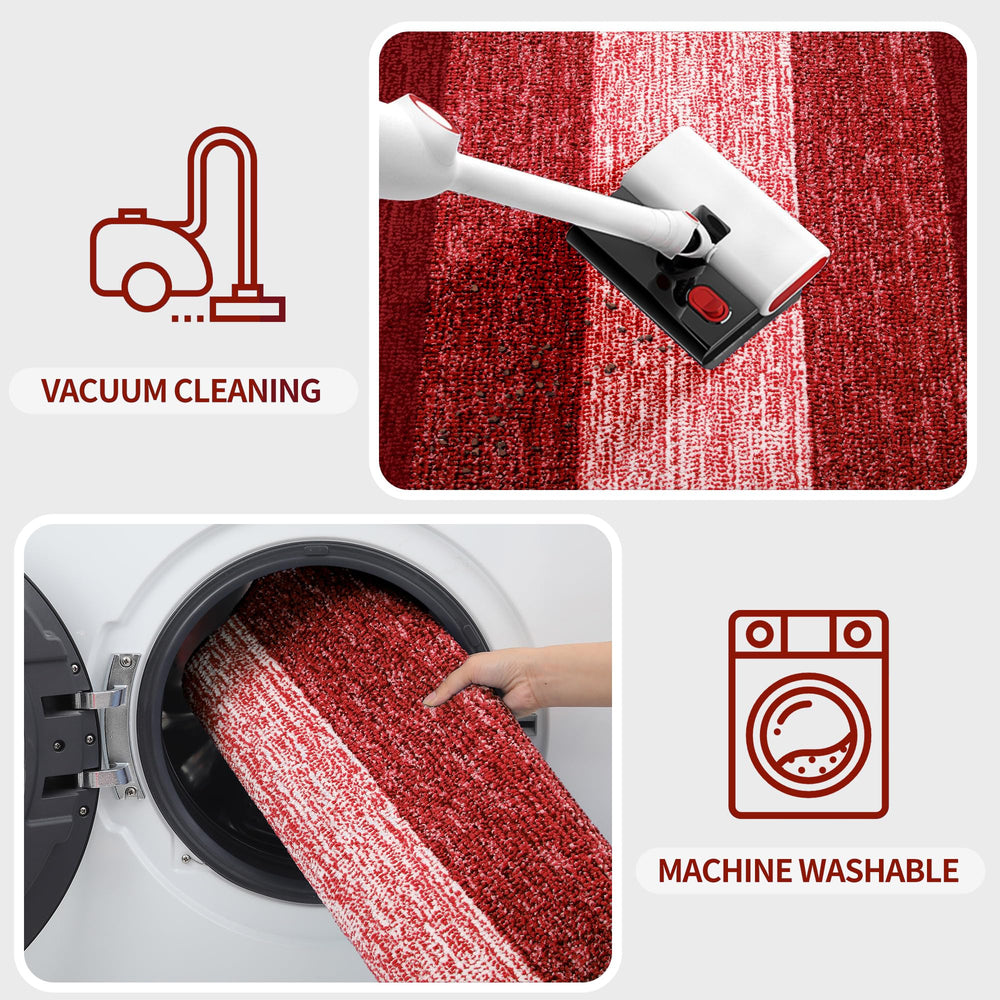Kitinjoy Door Mat rolled up to show packaging creases