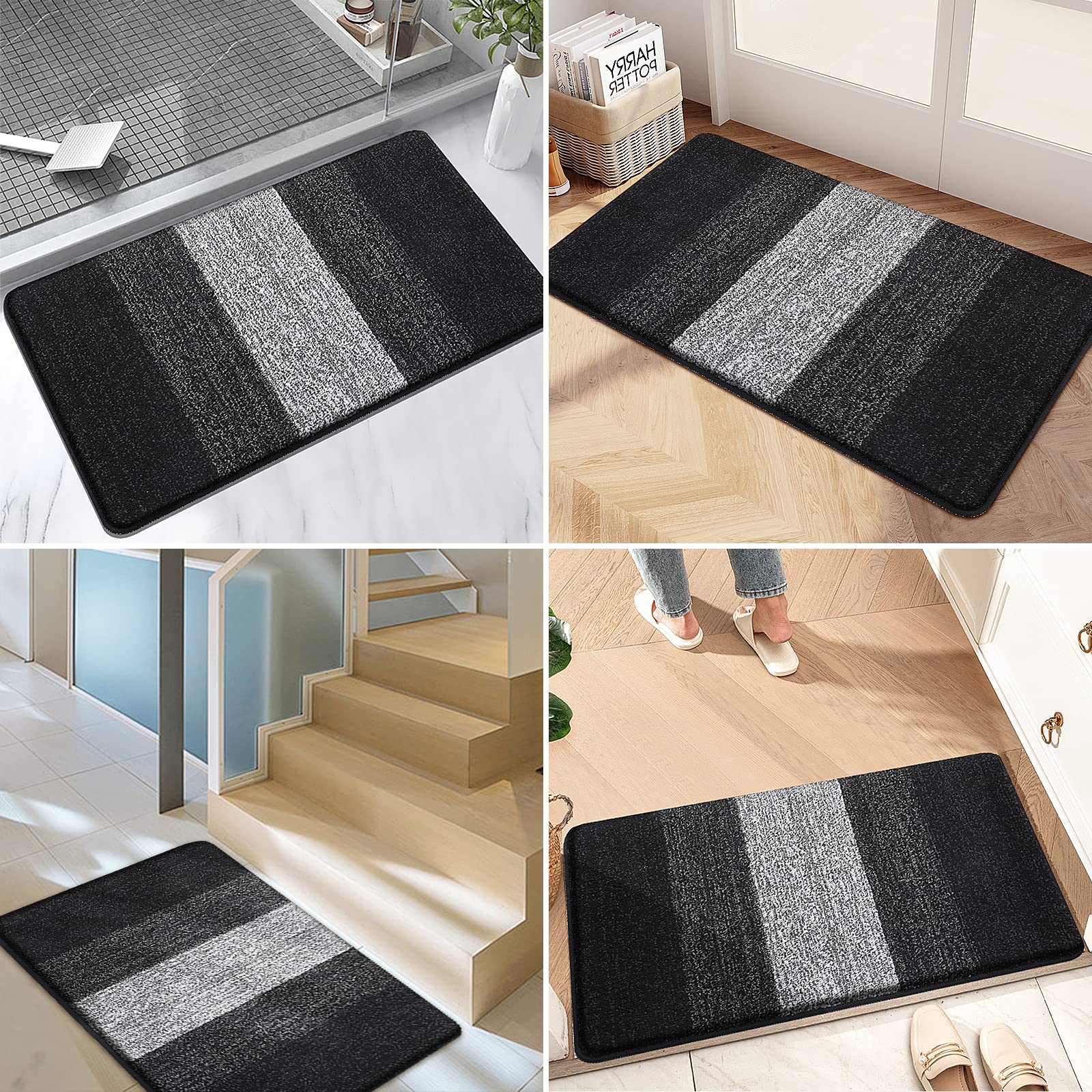 Kitinjoy doormat being machine washed