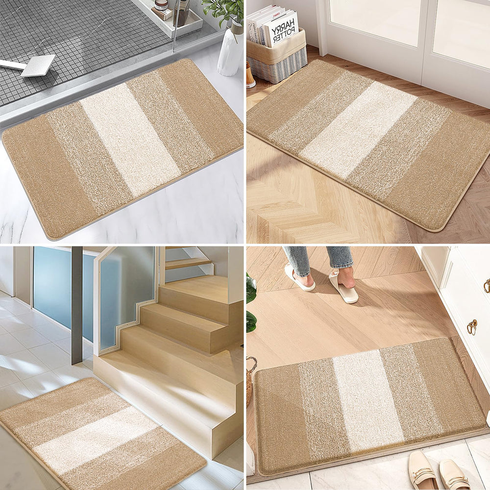 Kitinjoy doormat being vacuumed for cleaning