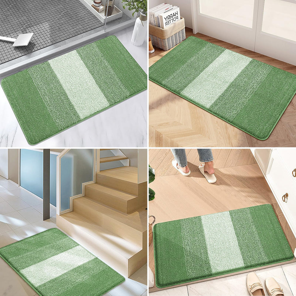 Kitinjoy Doormat dimensions, 40x24 inches with decorative design