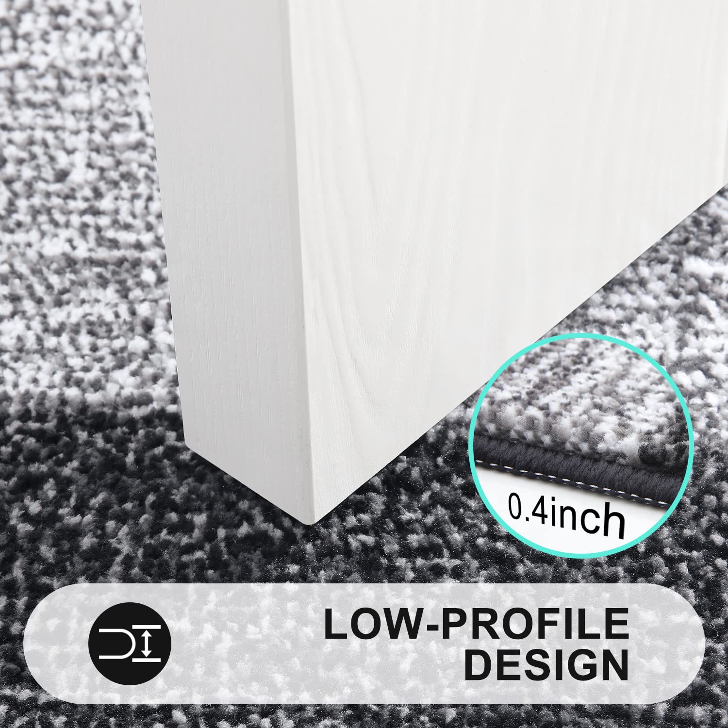 Kitinjoy doormat in a front door setting