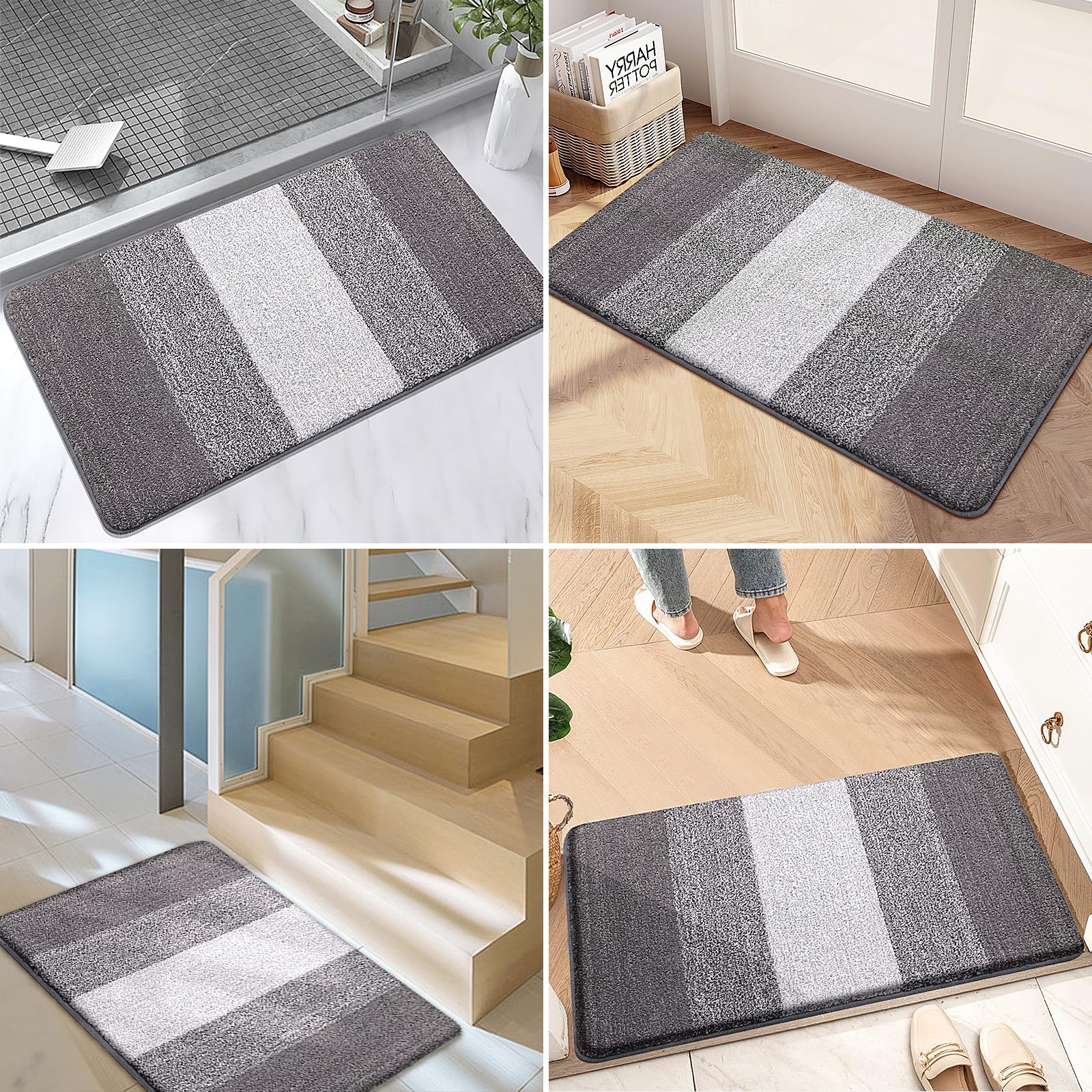 Kitinjoy doormat rolled showing its folded packaging