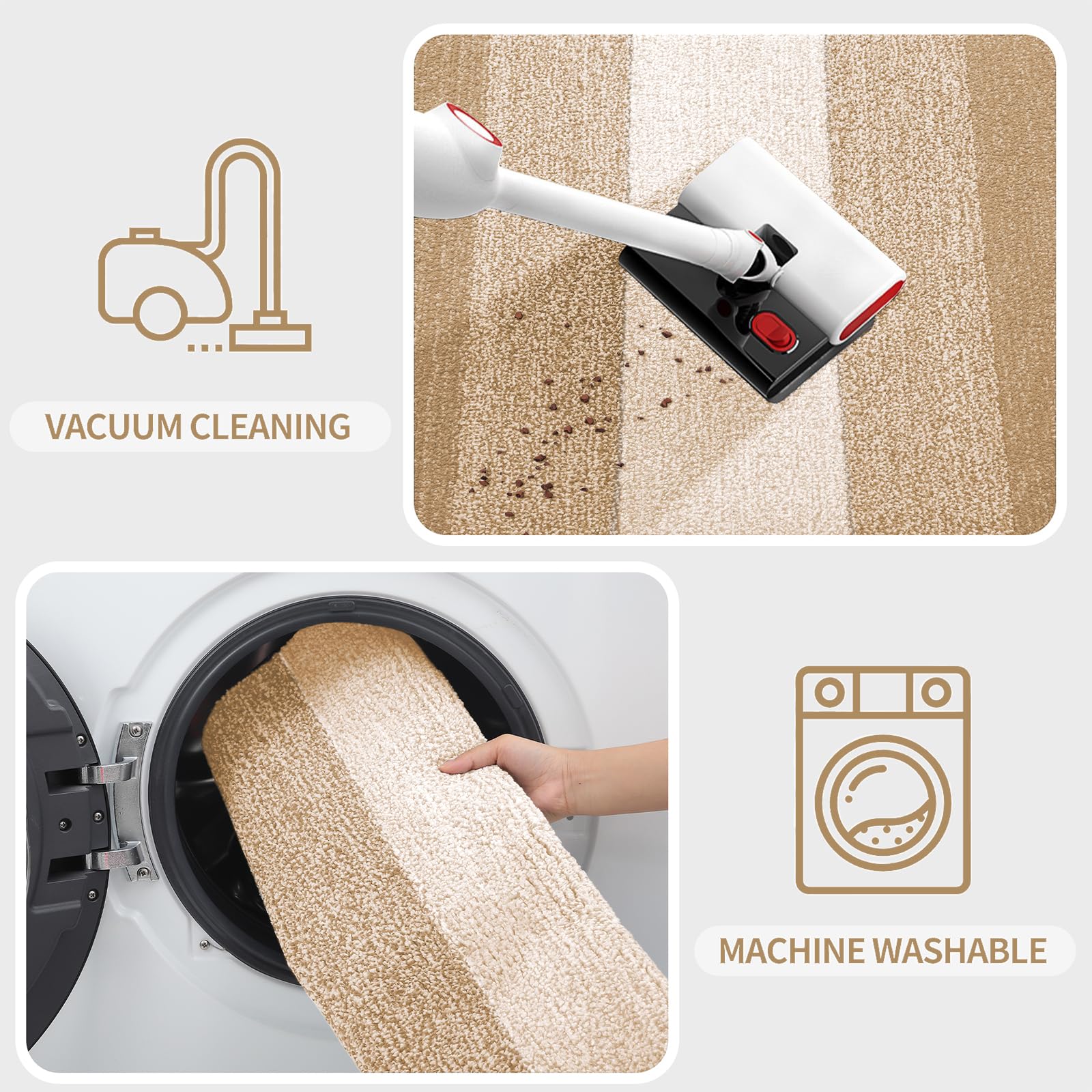 Kitinjoy doormat showing low profile design
