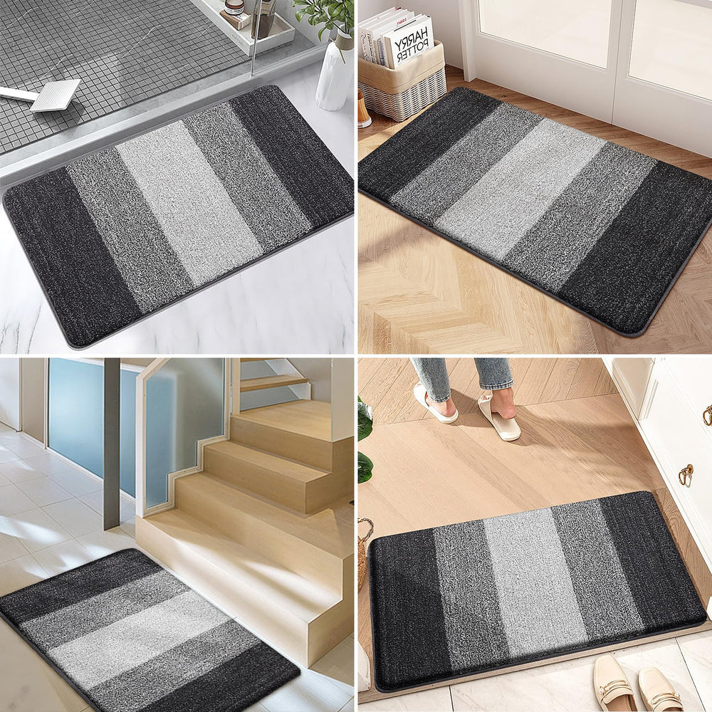 Kitinjoy doormat with water and dirt trapped