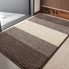 Kitinjoy Indoor Outdoor Door Mat light brown front view