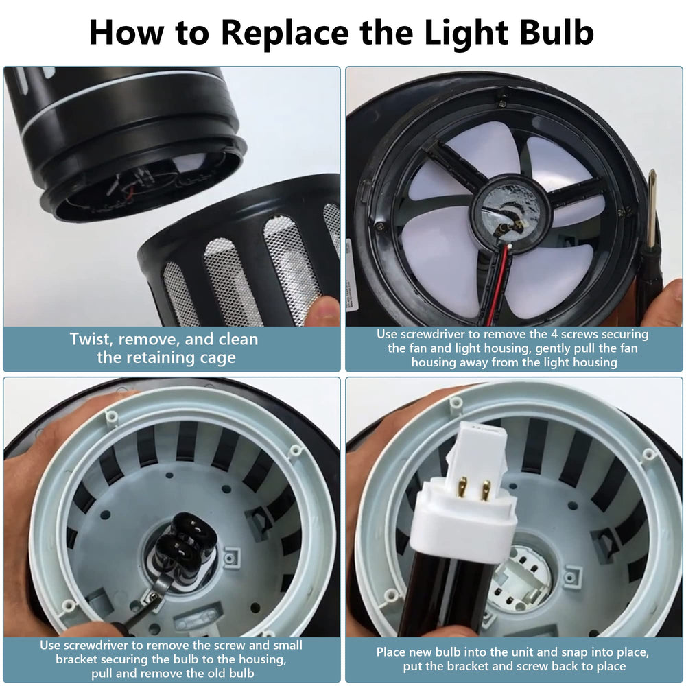 Kittmip 41050 replacement bulb side view