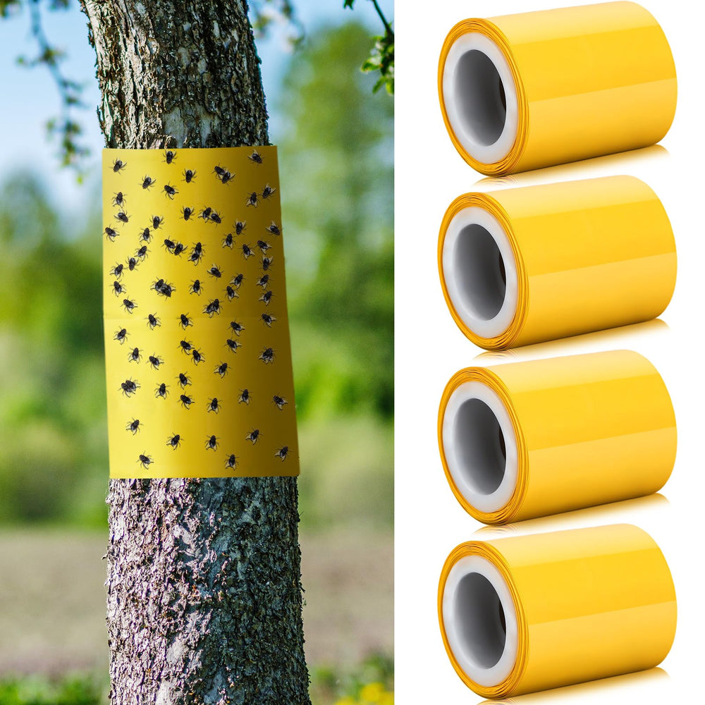 Kittmip Lantern Fly Tree Tape yellow roll front view