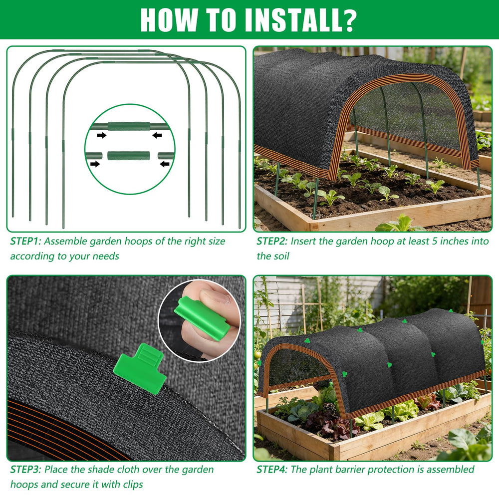 KJX Garden Shade Kit with gloves included