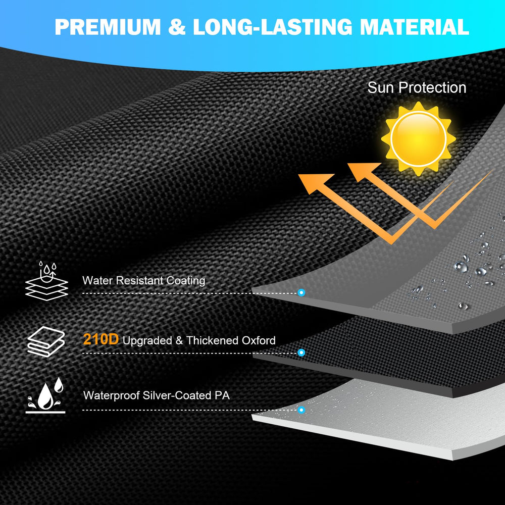 KJX Inflatable Pool Cover packaging