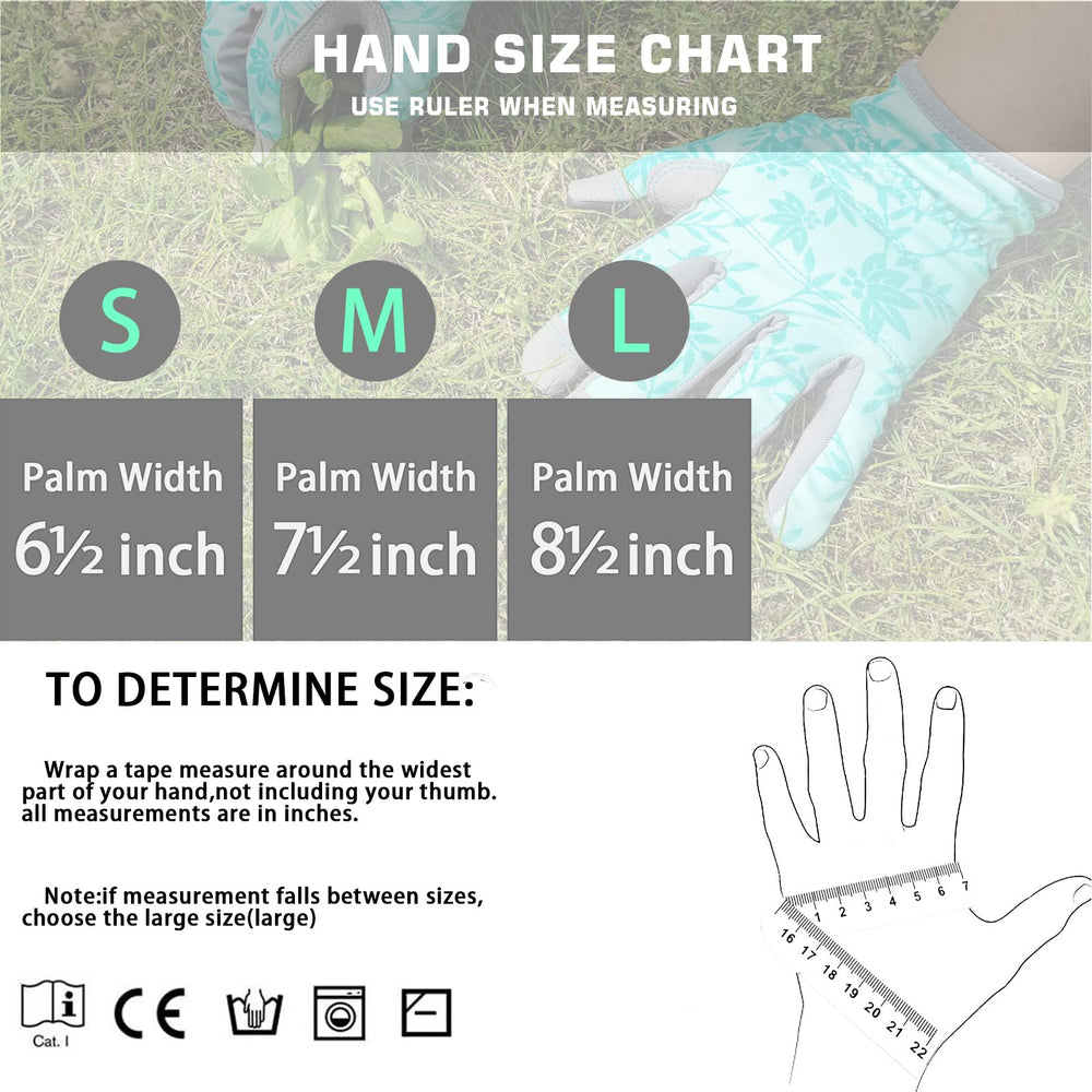 KLDOLLAR Gardening Gloves in packaging