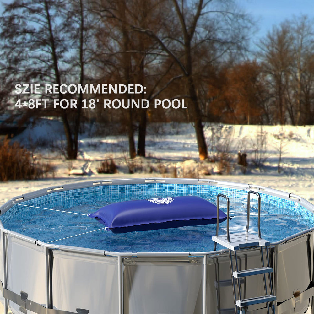KLOLKUTTA Pool Pillow in packaging, feature details visible