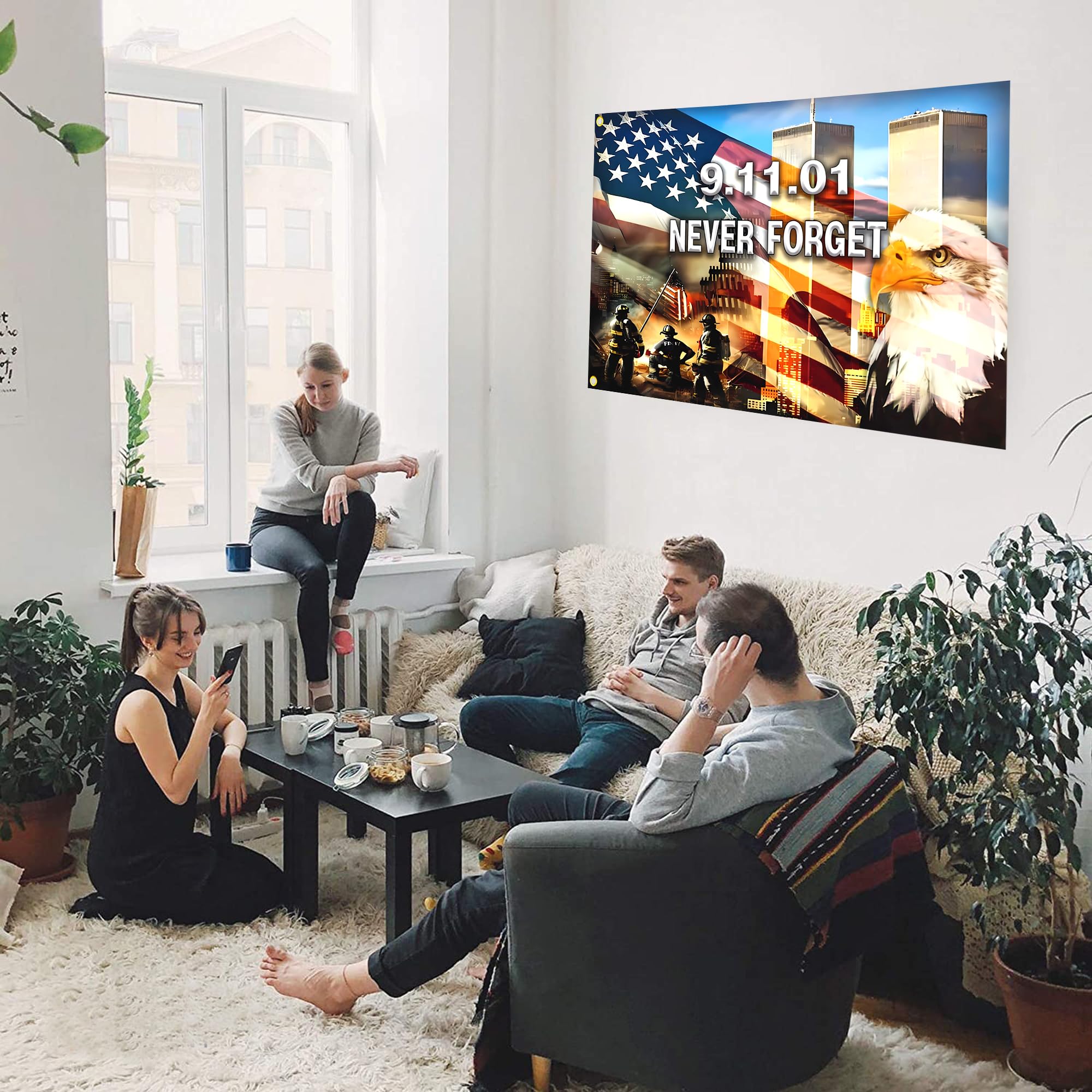 KNAPAL 911 Never Forget Flag packaging view