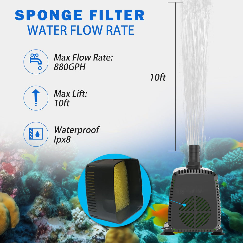 Knifel Submersible Water Pump on a flat surface
