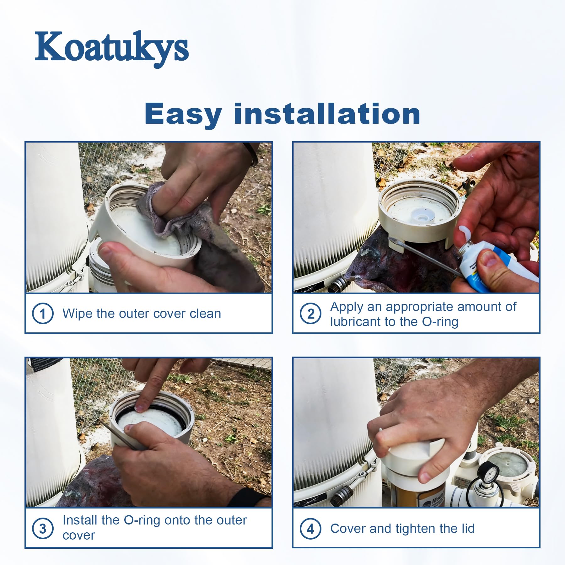Koatukys O-Ring close-up showing rubber detail