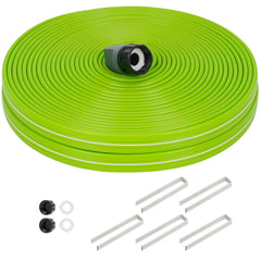 KOBAZ Sprinkler Hose 75FT green model with detachable end caps