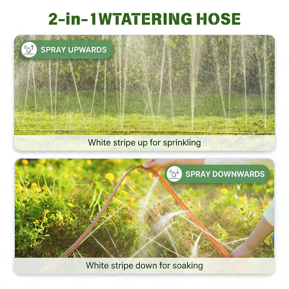 KOBAZ Sprinkler Hose packaging and accessories
