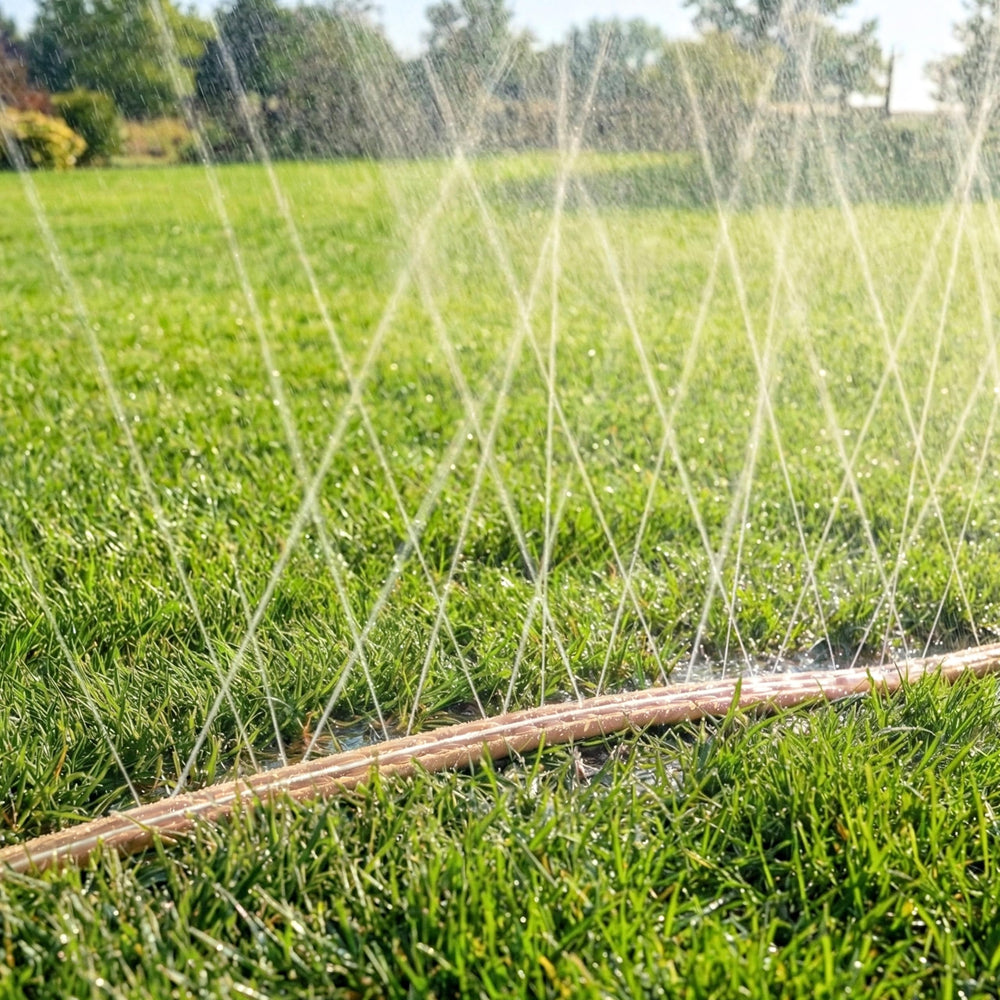 KOBAZ Sprinkler Hose packaging on a white background