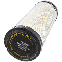 Kohler Air Filter installed in a lawn mower engine compartment