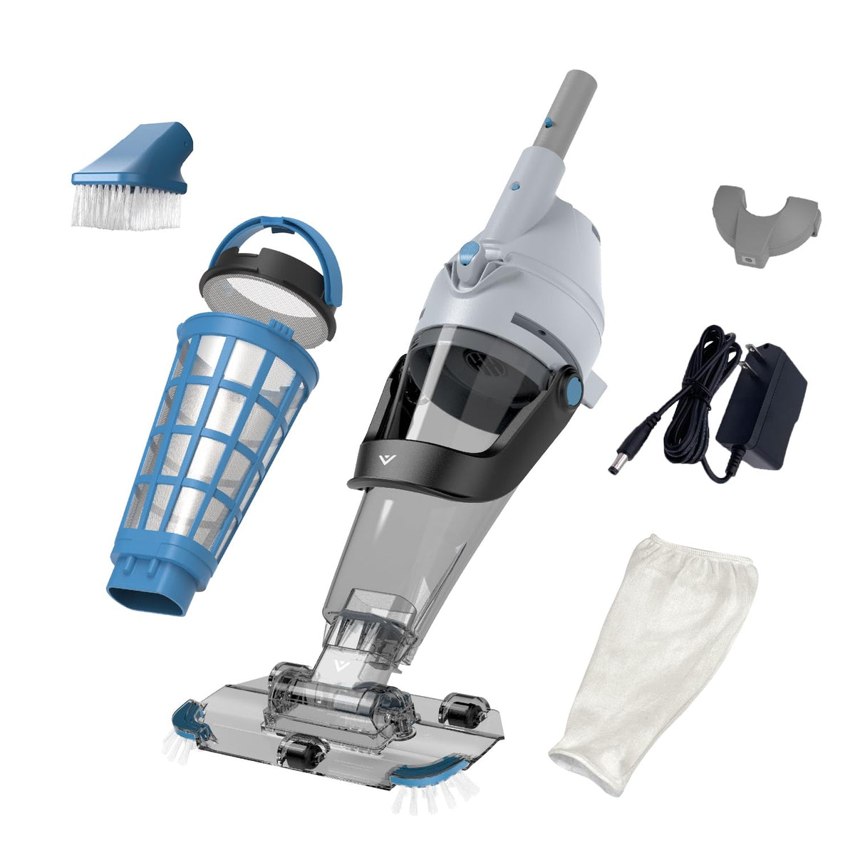 Kokido 2026 Rechargeable Cordless Pool Vacuum front view
